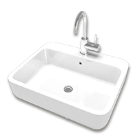basin-sink cleaning